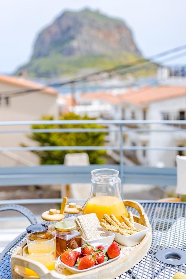Monemvasia Modern Flat With Panoramic Sea View Kültér fotó